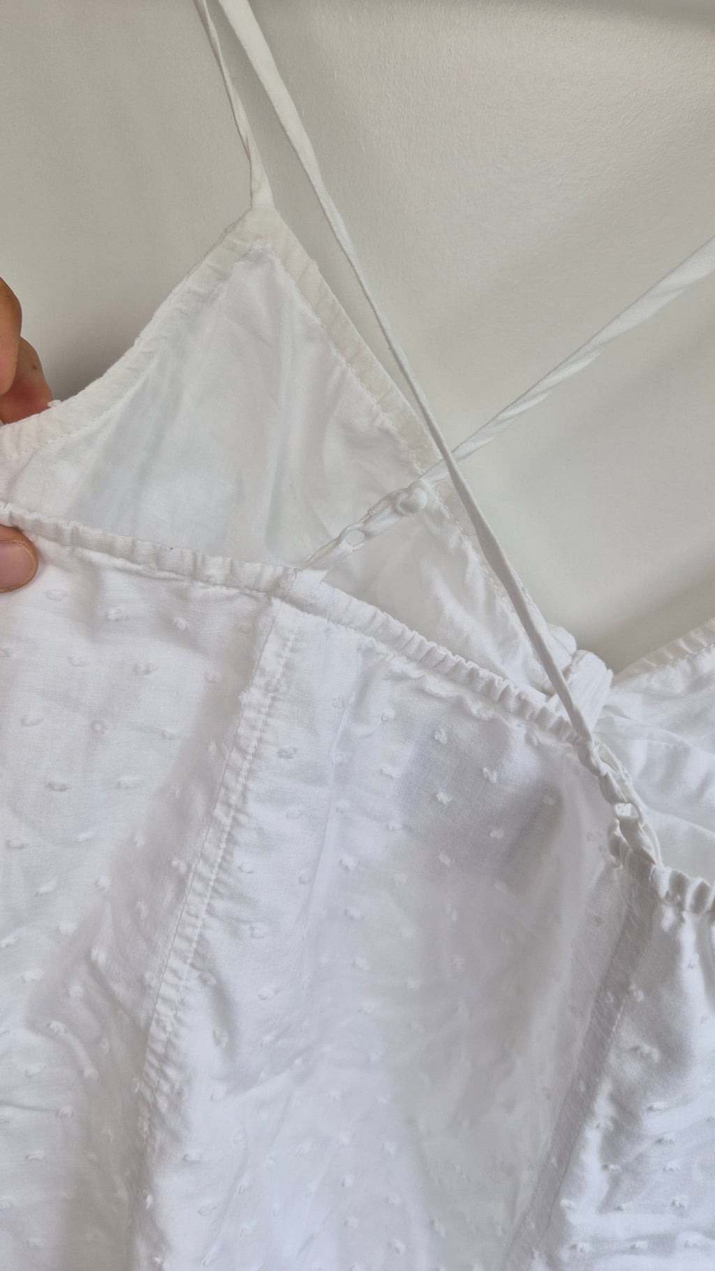 Babydoll Sommertop Baumwolle