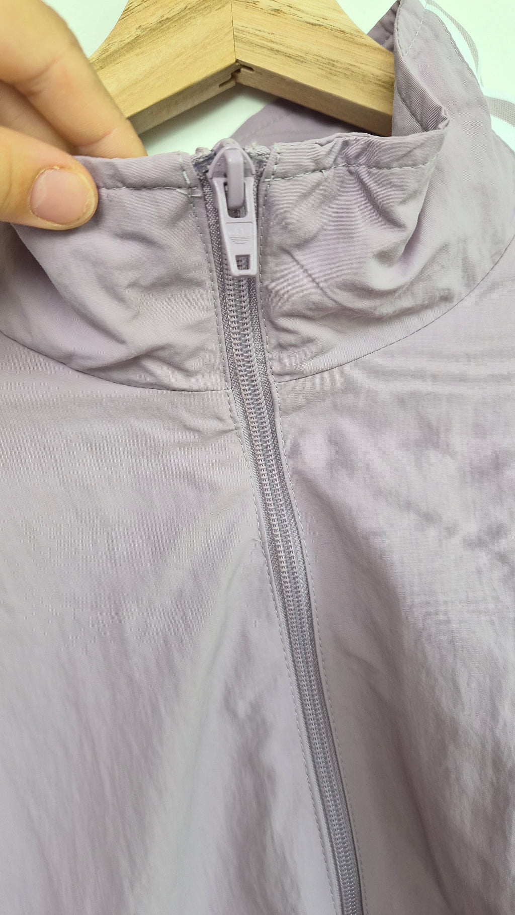 Adidas Trackjacket | Dusty Lilac | 3-Stripes | M