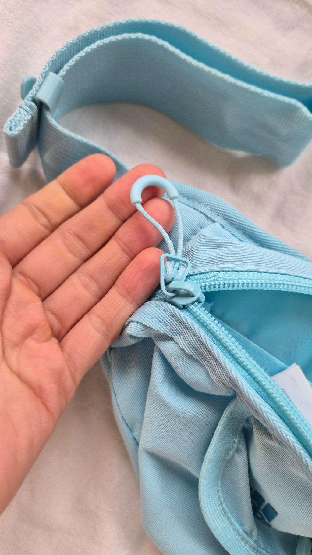 Adidas Belt Bag | Bauchtasche | baby blau | Y2K
