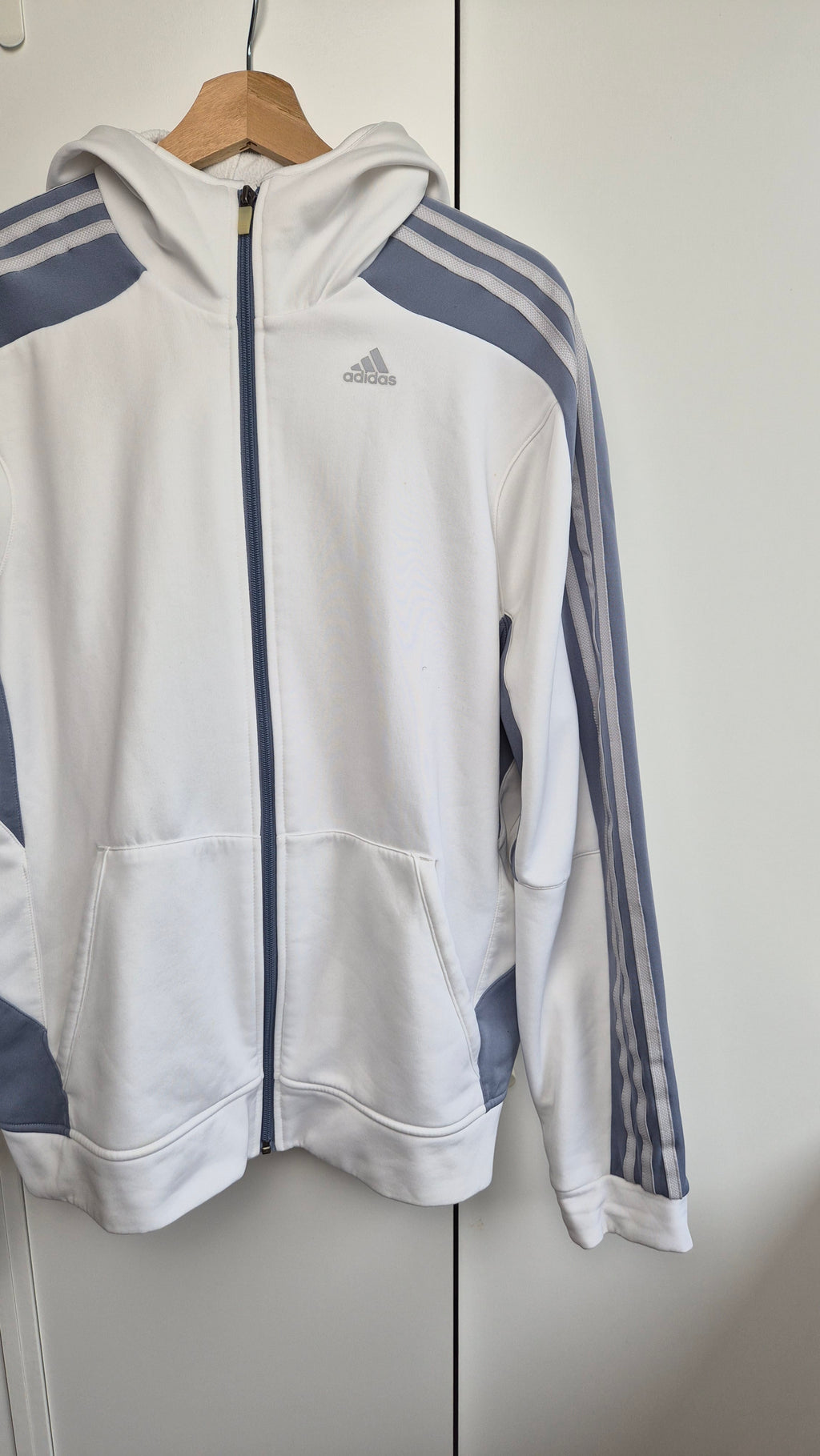 Adidas Vintage Trackjacket | 2007 | icey blue (L)