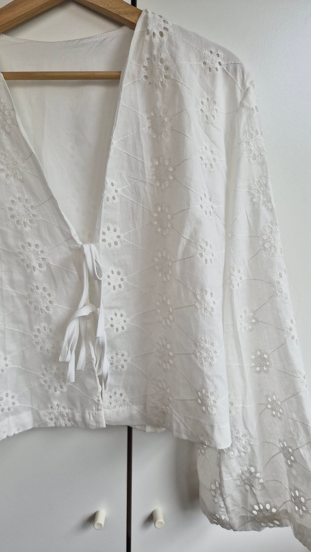 Boho Baumwoll Bluse M