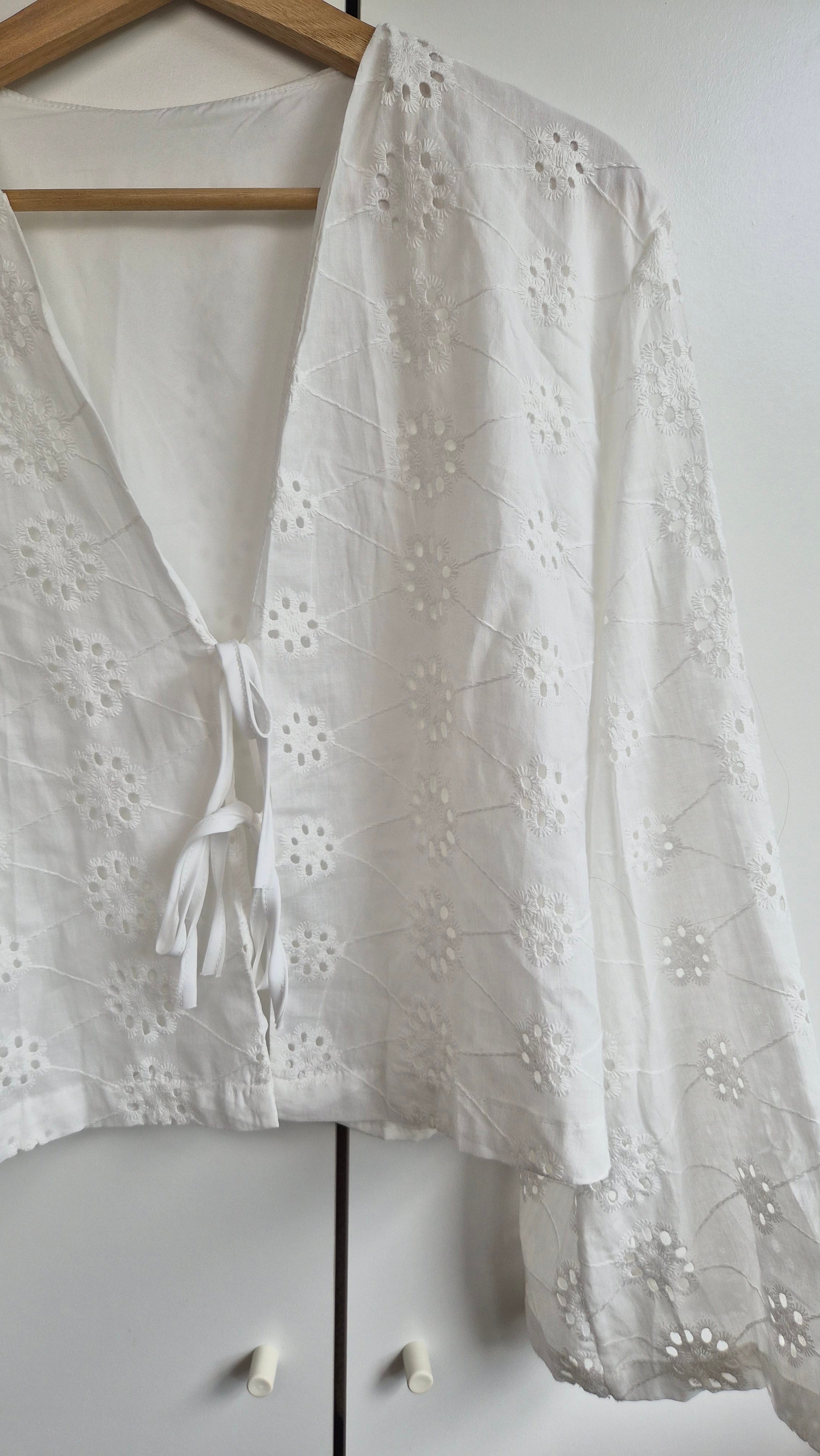Boho Baumwoll Bluse M