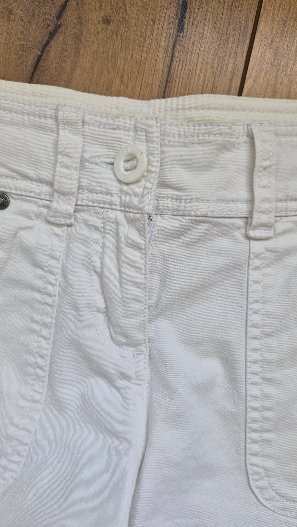 Capri Jeans weiß