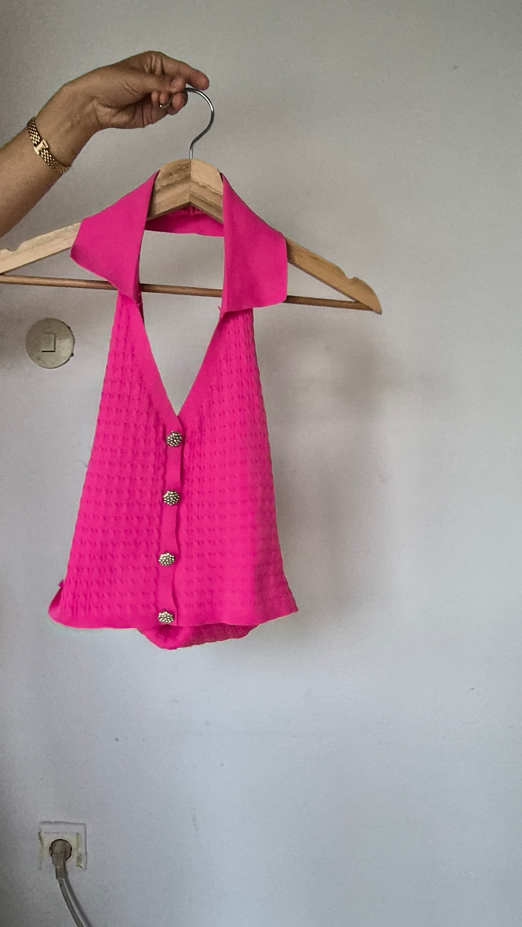 Neckholder Top | Pink | Blogger | S