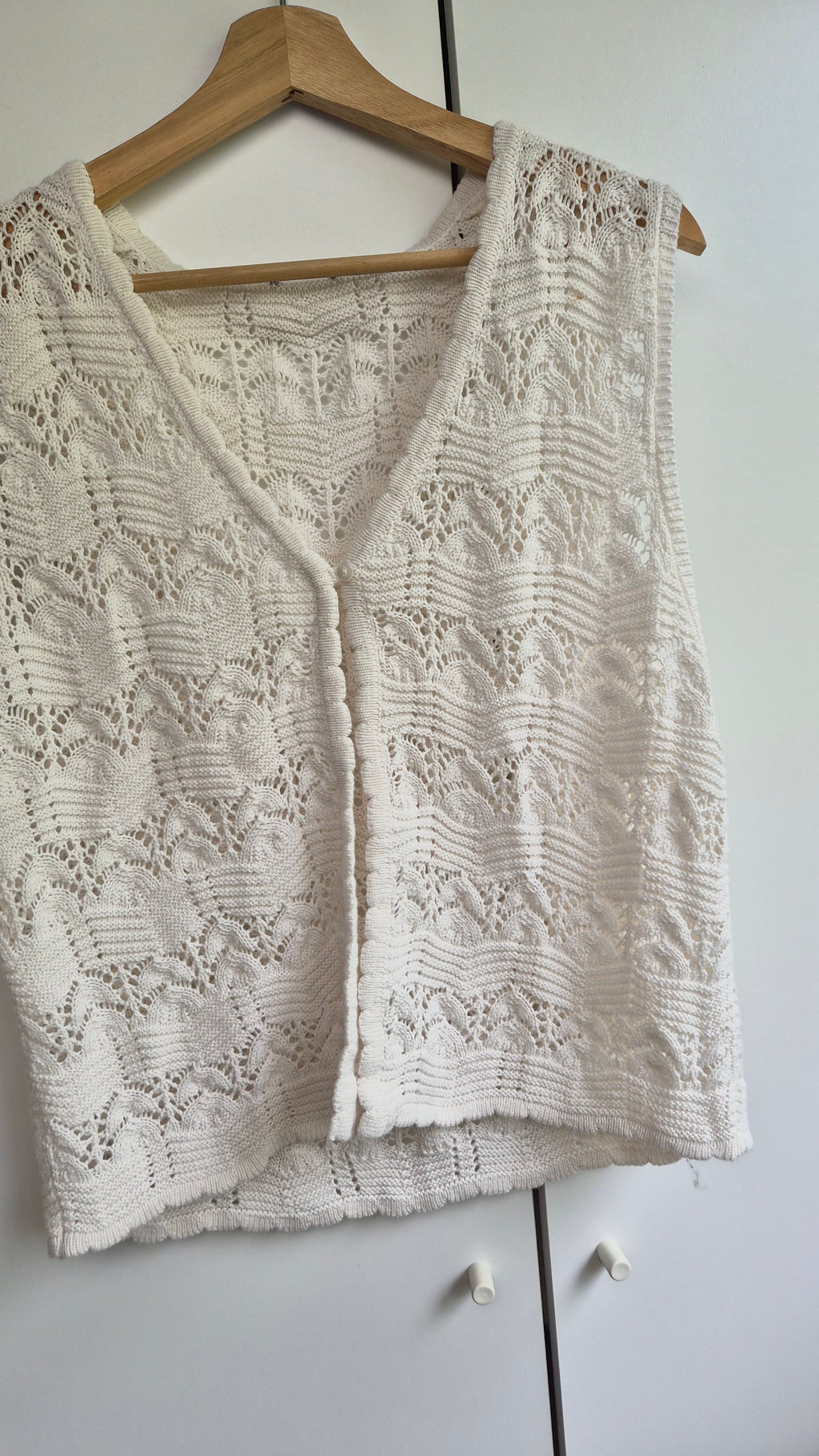 Boho Weste creme S