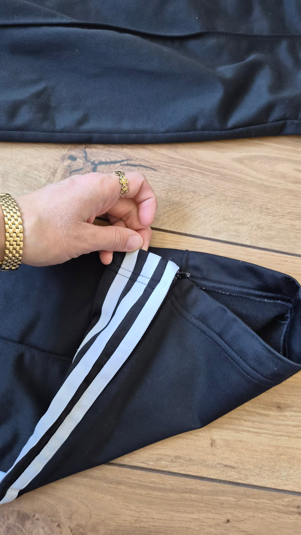 Adidas Firebird Trackpants | Wide Leg (S)
