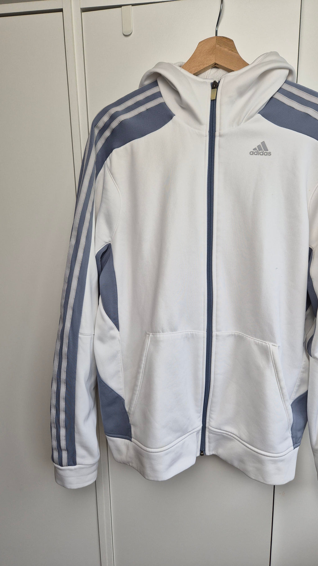 Adidas Vintage Trackjacket | 2007 | icey blue (L)