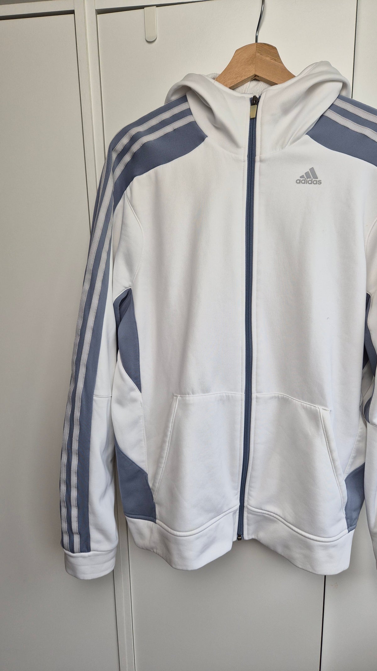 Adidas Vintage Trackjacket | 2007 | icey blue (L)