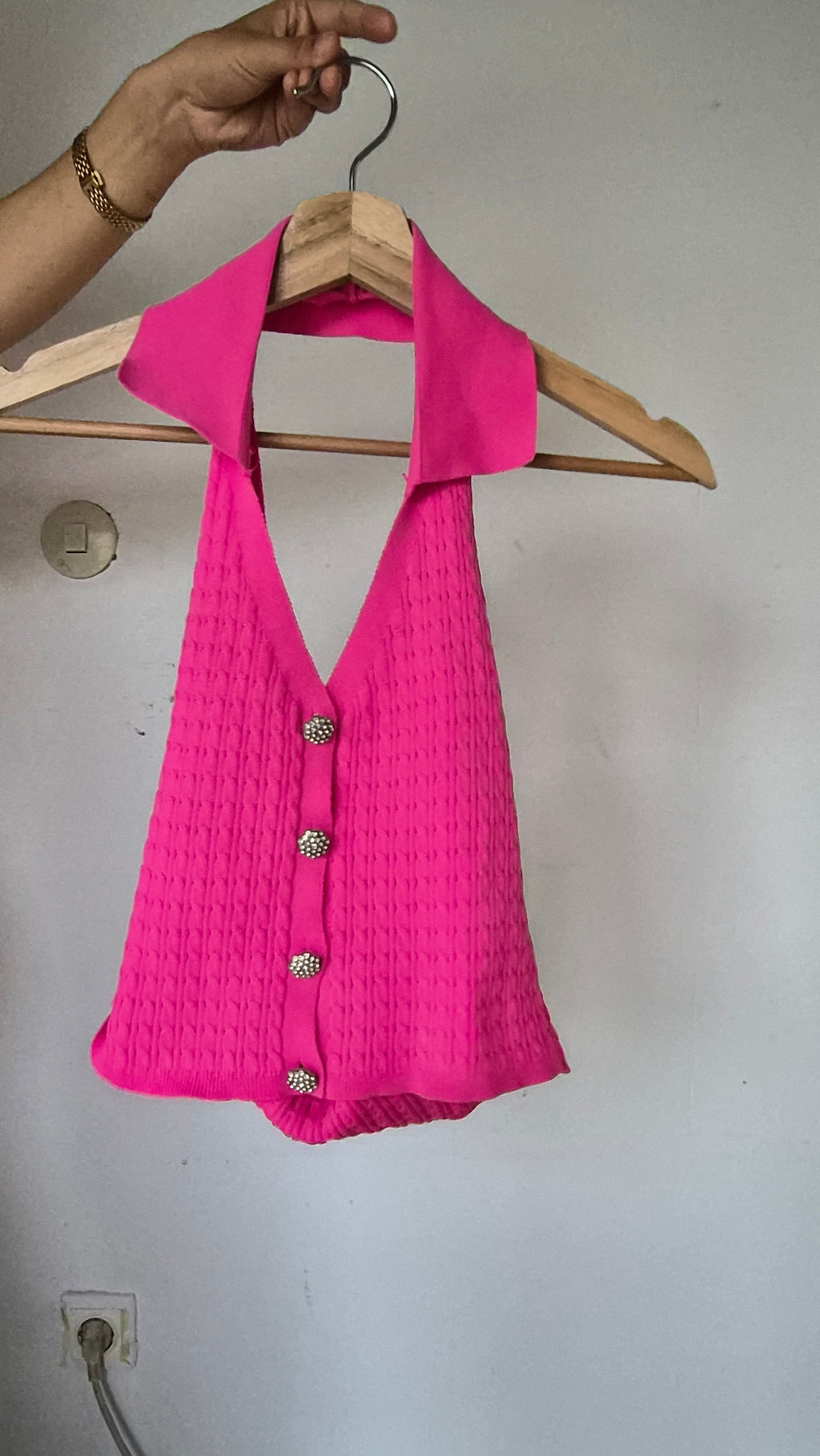 Neckholder Top | Pink | Blogger | S