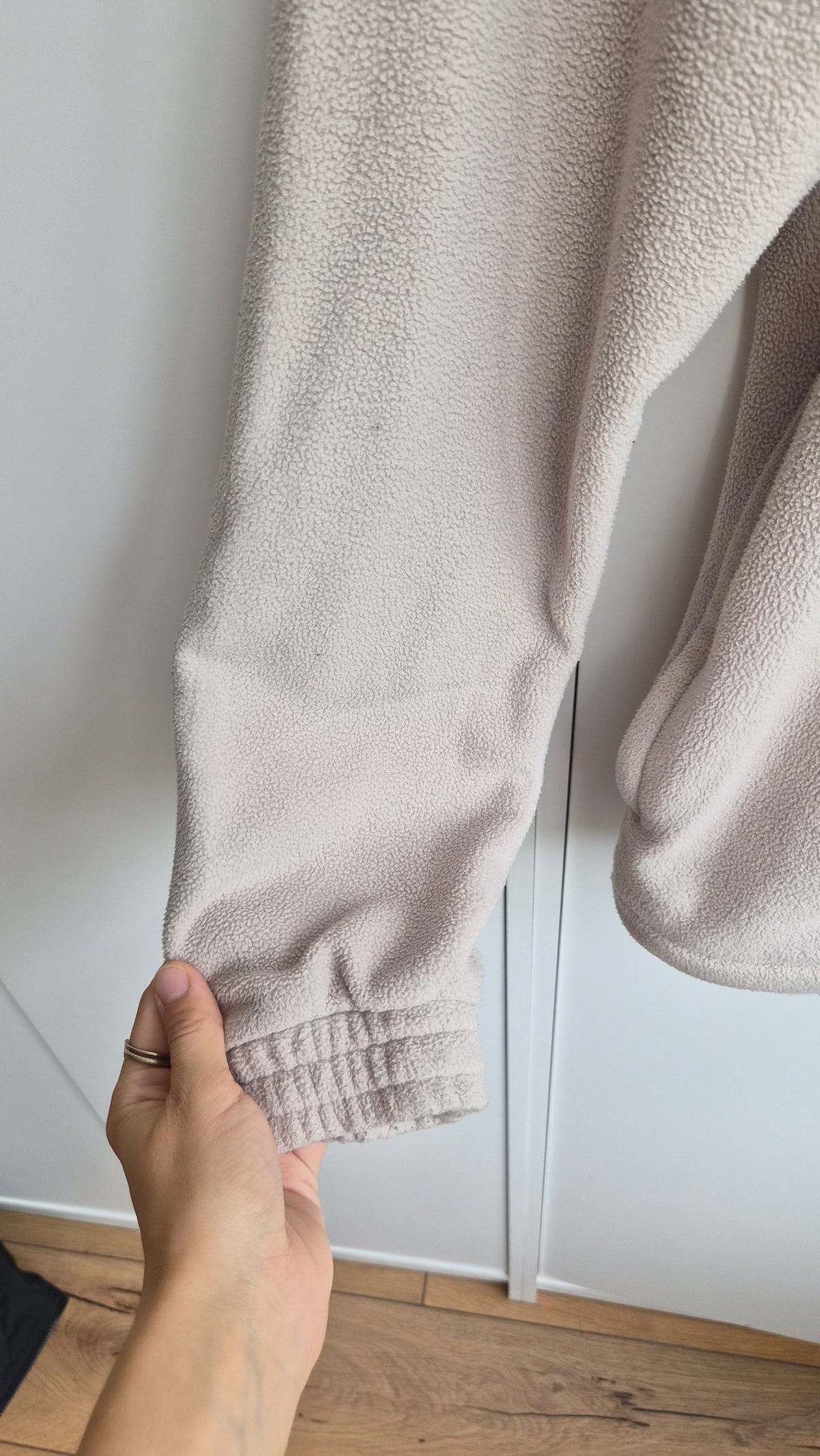 Adidas Fleece | Half Zip | Beige Braun (S)