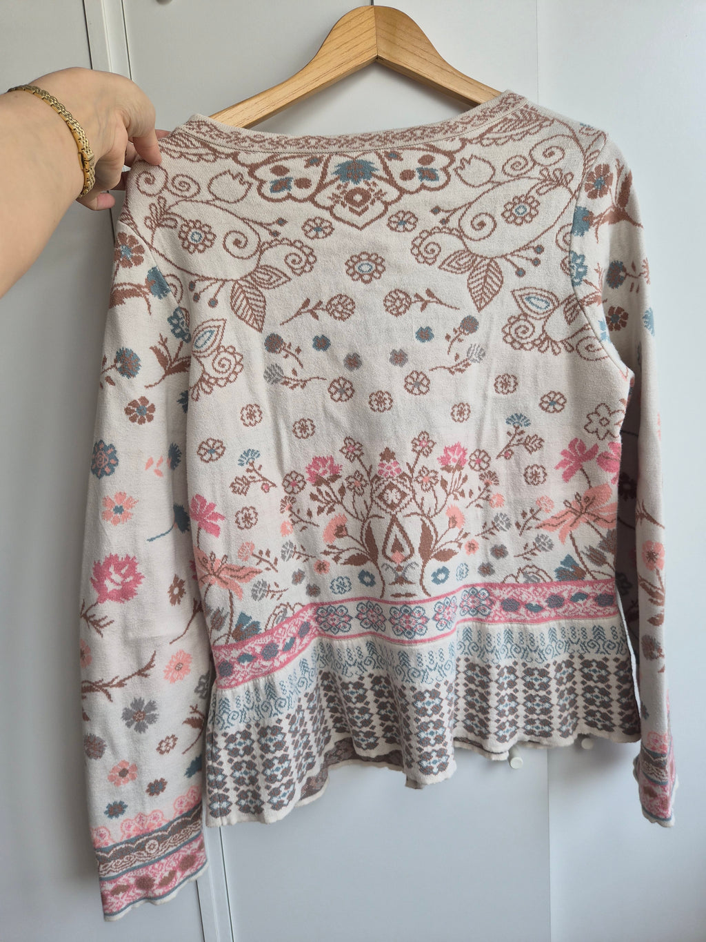 KOOI Blumen Cardigan | 100% cotton | M