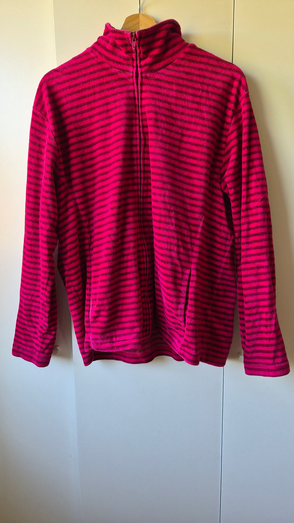 Vintage Zipperjacke | 80% Baumwolle (M)