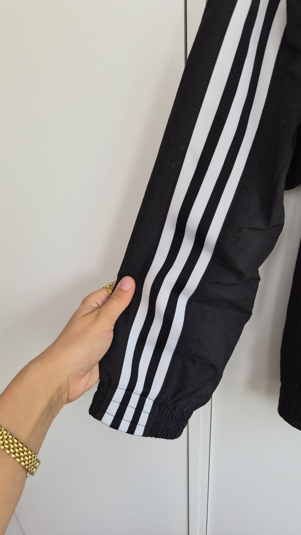 Adidas Trackjacket | Black | 3 Stripes | S