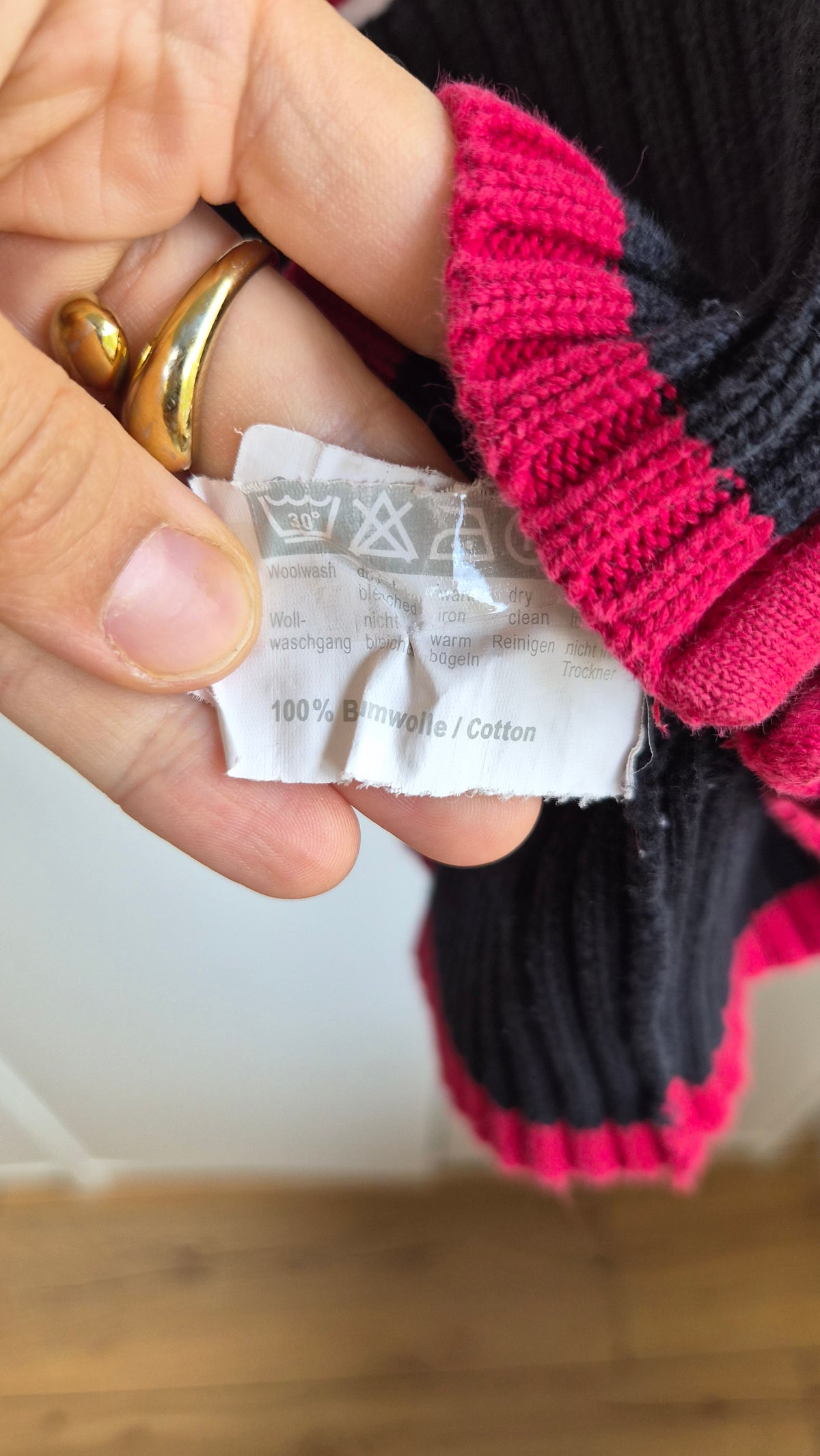 Zip Strickjacke | Japan Style | 100% Baumwolle (M)