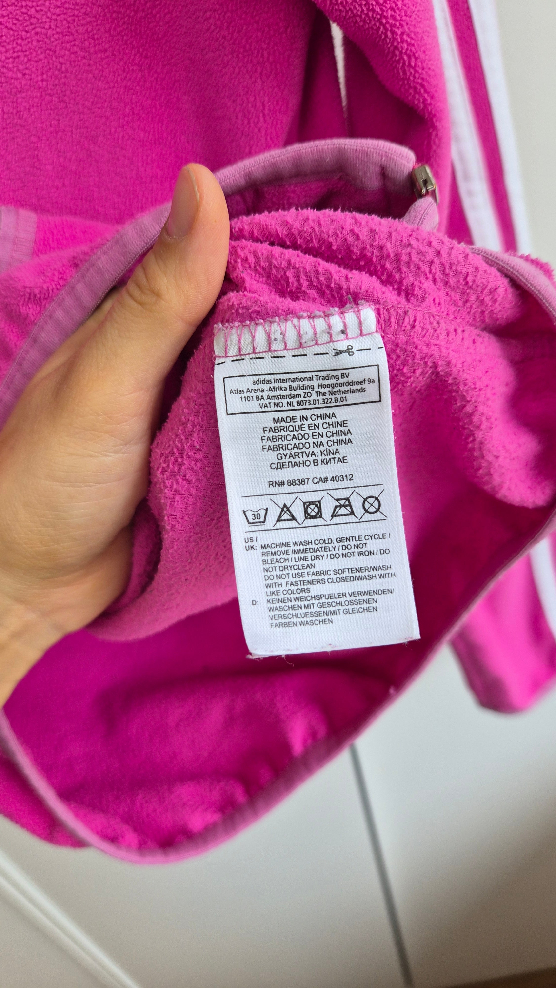 Adidas Vintage Fleece XS