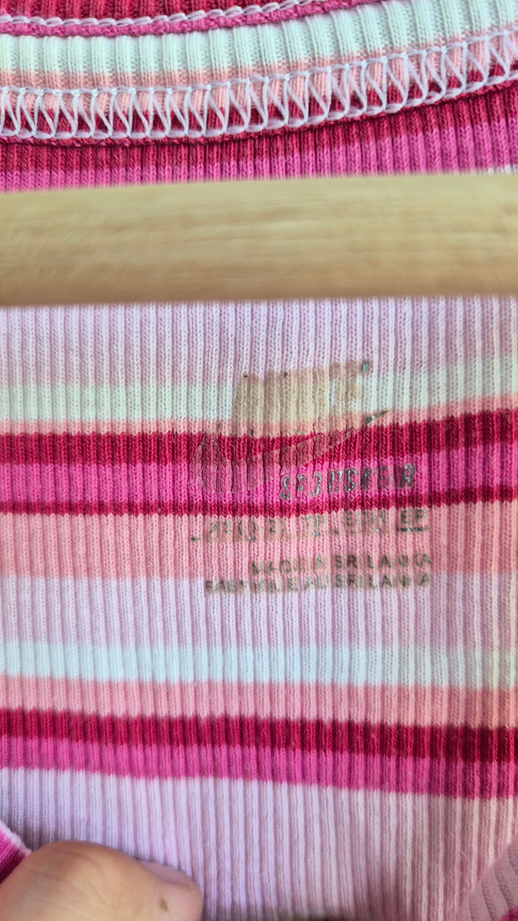Nike Vintage Stripe Tank S