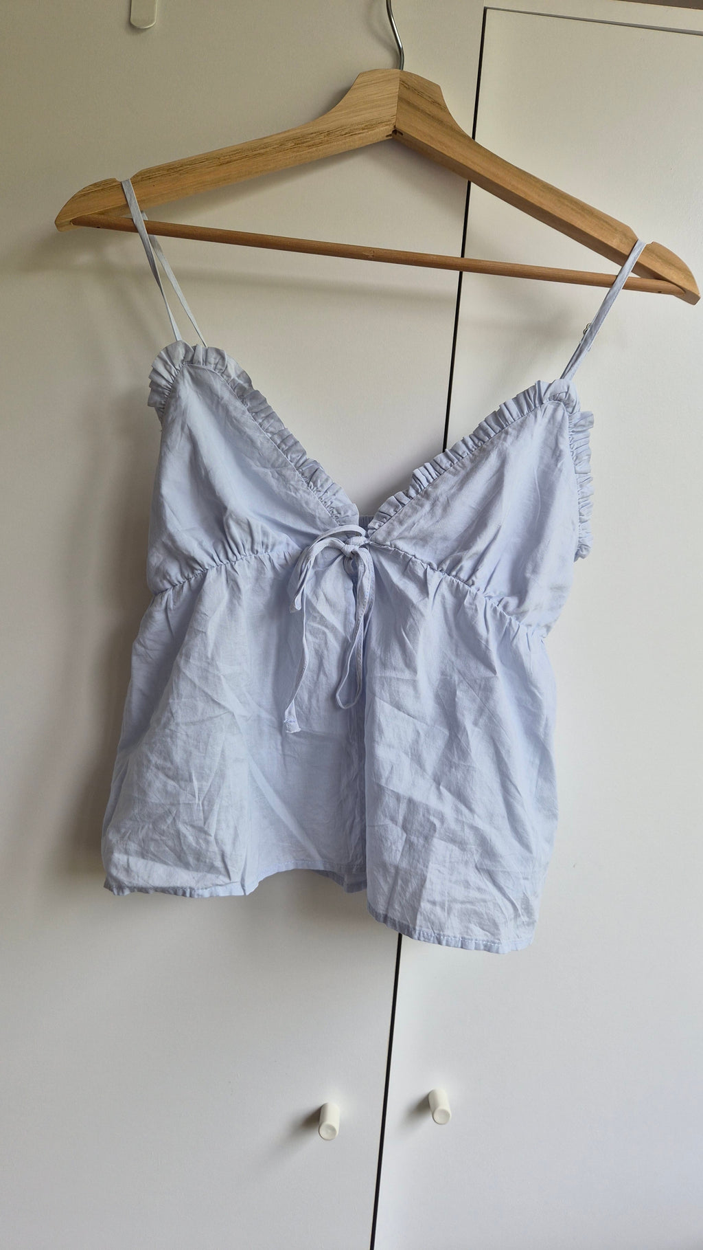 Babydoll Sommertop | blau | Coastal | S