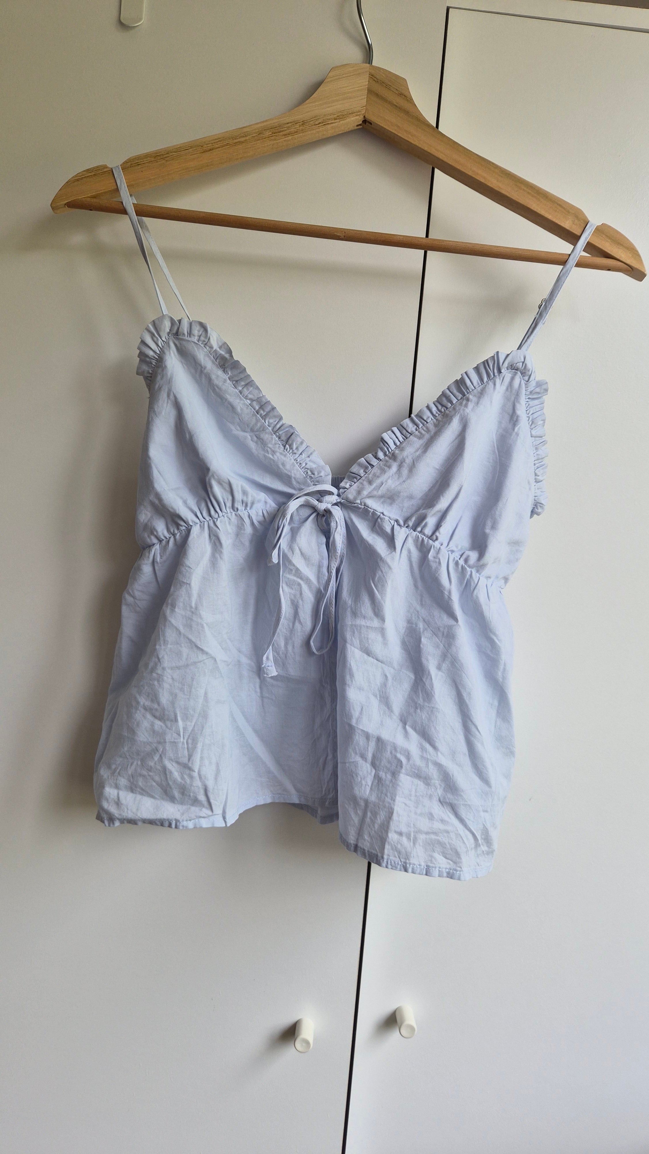 Babydoll Sommertop | blau | Coastal | S