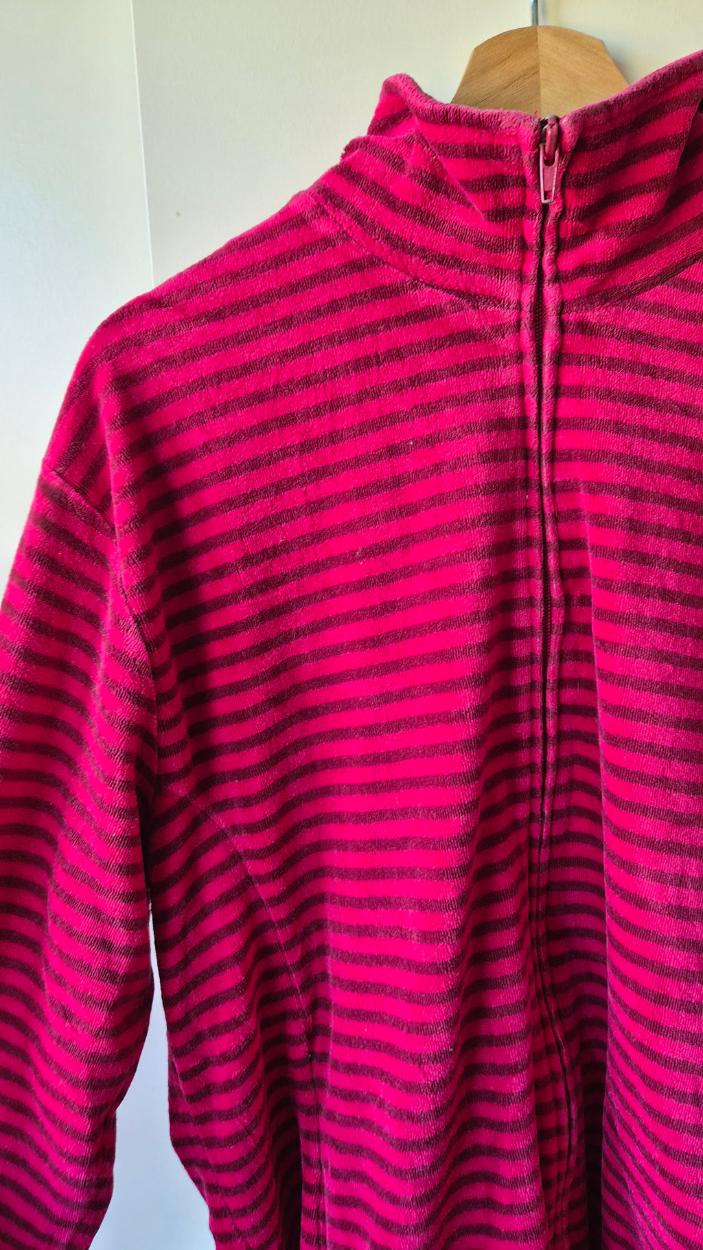 Vintage Zipperjacke | 80% Baumwolle (M)